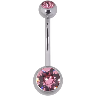 Navelsmycke Titan olika färger 1,6x8 mm