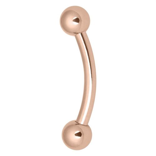 Böjd stav, rose Kirurgiskt stål 1,6x8 mm