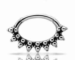 Simpelt septumsmycke 1,2x6/9 mm