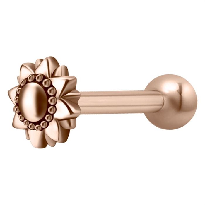 Stav med en solros rose 1,2x7 mm
