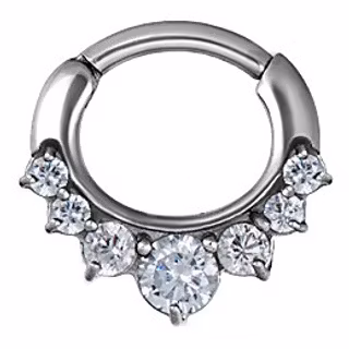 Glittrigt septumsmycke 1,2x9 mm