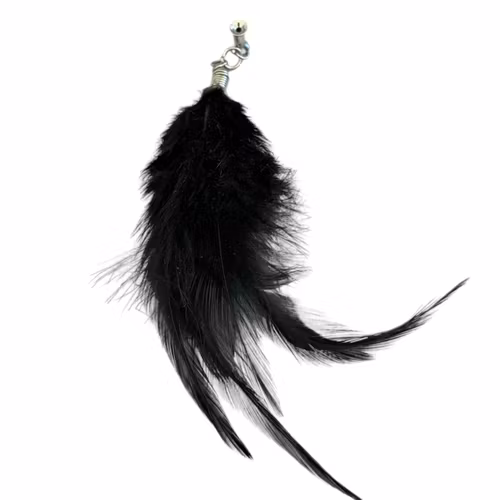 Plugg med kortare fjäder hänge 3 mm