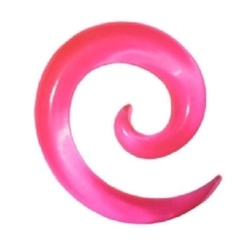 Rosa uv spiral, olika storlek