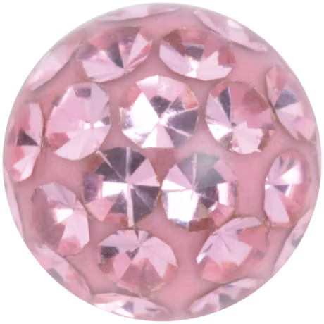 Glittrig kula 1,2x3 mm olika färger
