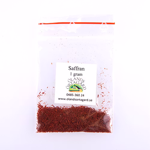 Saffran, malen, påse 1 g