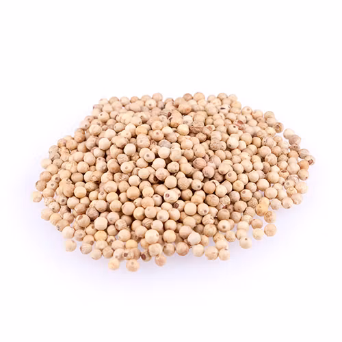 Vitpeppar, hel