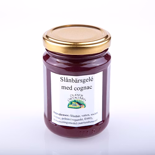 Slånbärsgelé med cognac 180 g