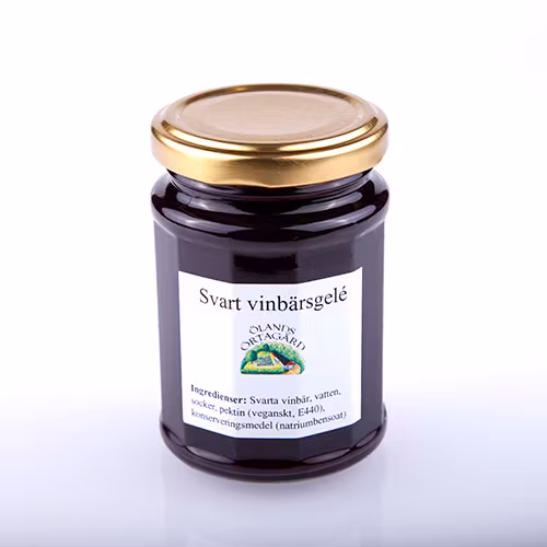 Svart vinbärsgelé 180 g