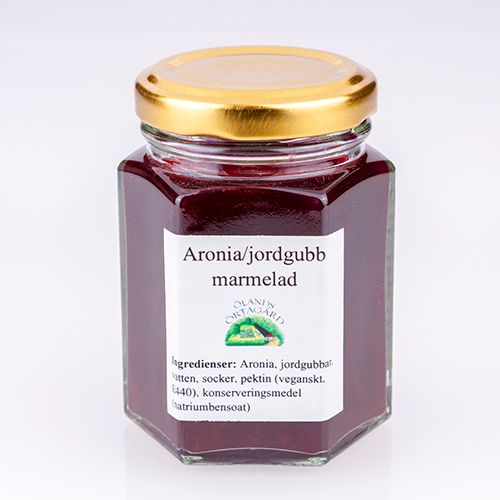 Aronia/jordgubbmarmelad 100 g
