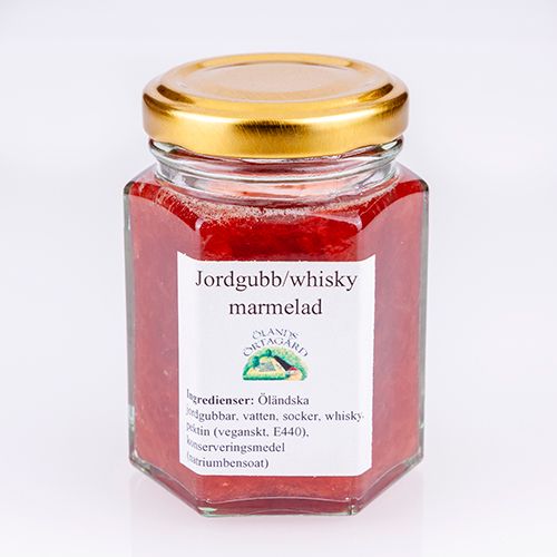 Jordgubb/whiskymarmelad 100 g