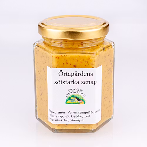 Örtagårdens sötstarka senap 200 g