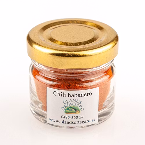 Chili habanero burk 10 g