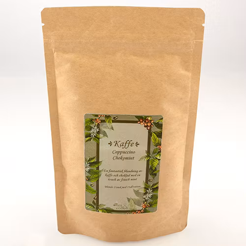 Cappuccino chockomint, påse 180 g