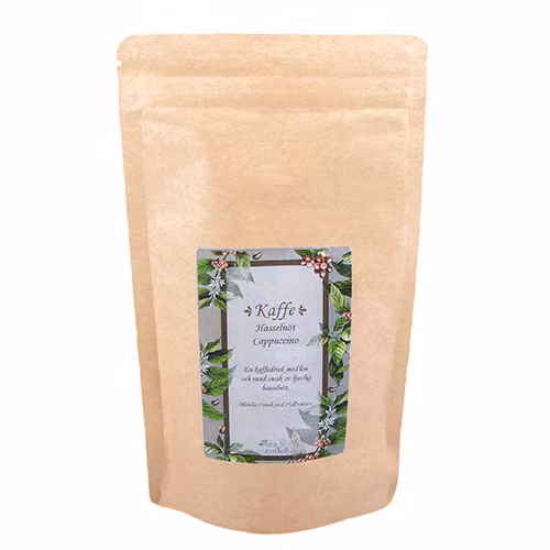 Cappuccino hasselnöt, påse 180 g