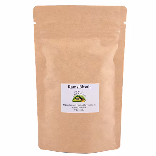 Ramslökssalt påse 100 g
