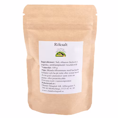 Röksalt/hickory påse 100 g