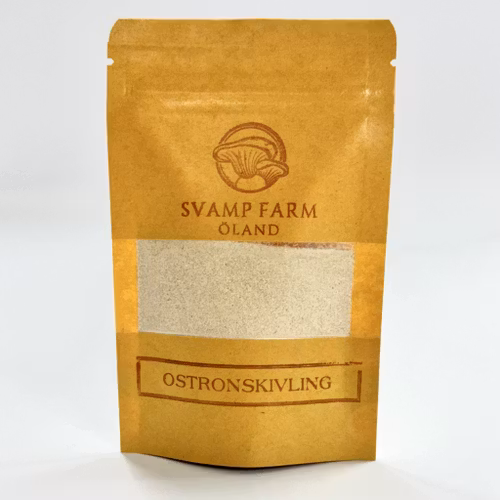 Ostronskivling, torkad malen, 20 g