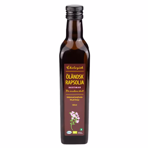 Öländsk rapsolja Backtimjan, 500 ml