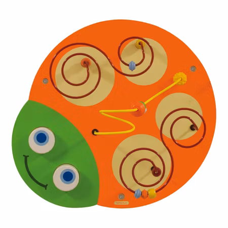 Larven väggpanel, Huvud