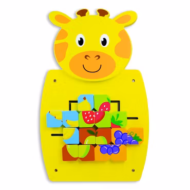 Väggpanel Giraff