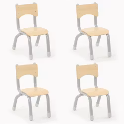 Barnstol 26 cm, 4-pack