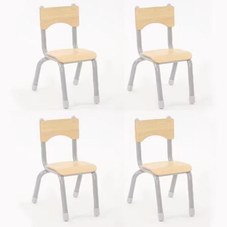 Barnstol 31 cm, 4-pack