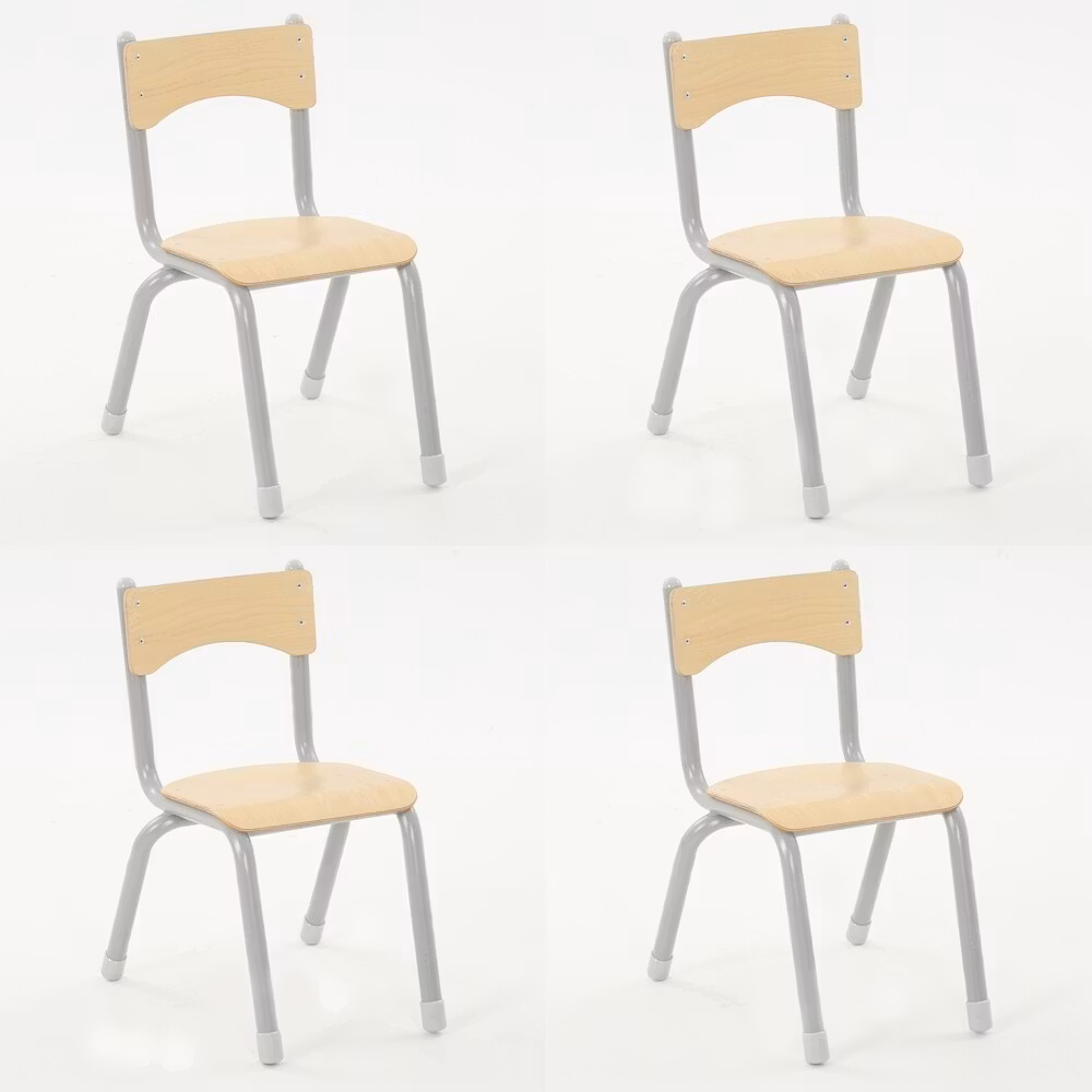 Barnstol 38 cm, 4-pack