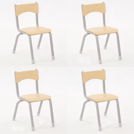 Barnstol 38 cm, 4-pack