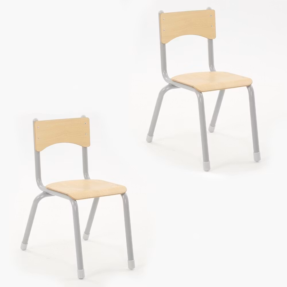 Barnstol 43 cm, 2-pack