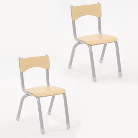 Barnstol 38 cm, 2-pack