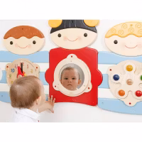 Alice spegel väggpanel
