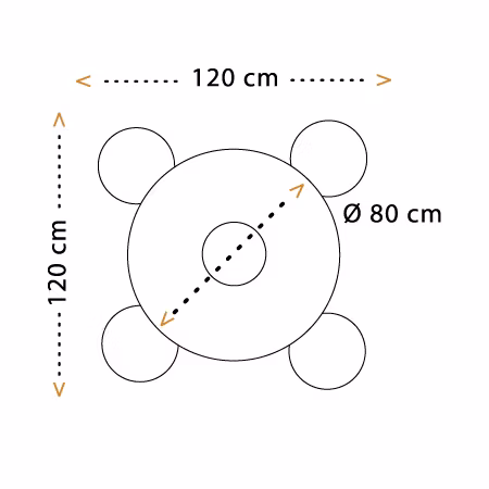 Aktivitetsbord Quatro Planet