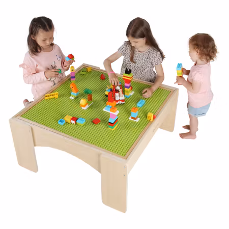 Lekbord för byggklossar, LEGO-kompatibelt