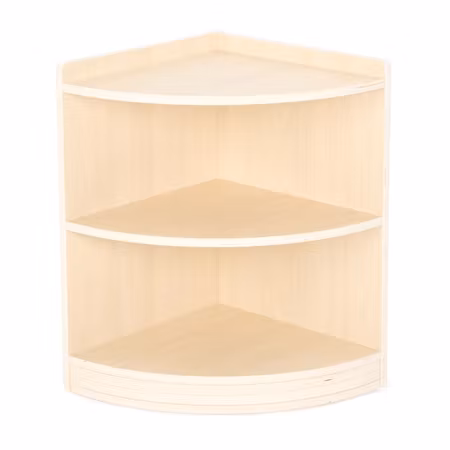 Hörnhylla till rumsavdelare - 2 fack