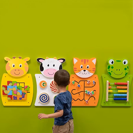 Väggpanel Animal Fun 5-pack