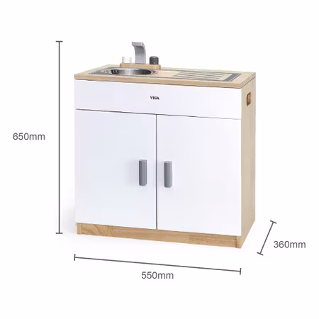 White Kitchen diskbänk