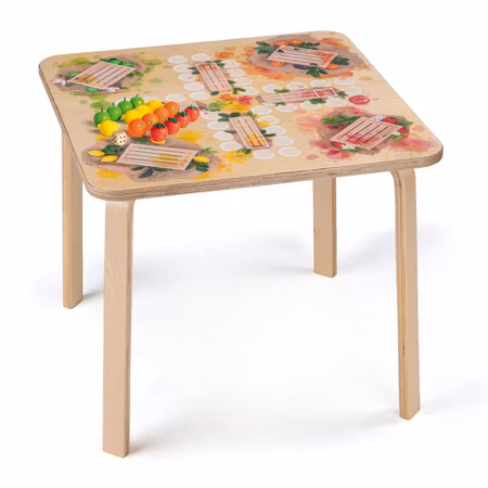 Lekbord med Ludospel