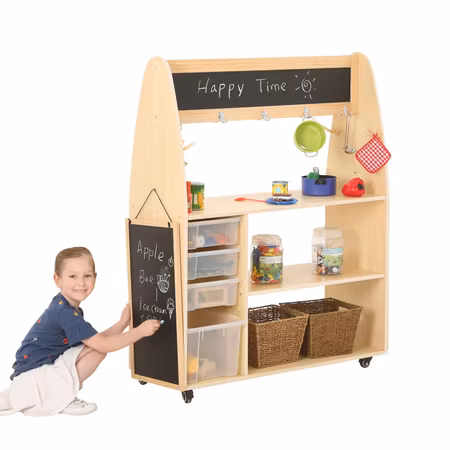 Multifunktionell Lekmöbel