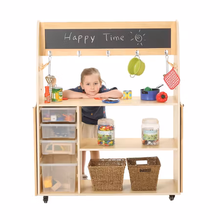 Multifunktionell Lekmöbel