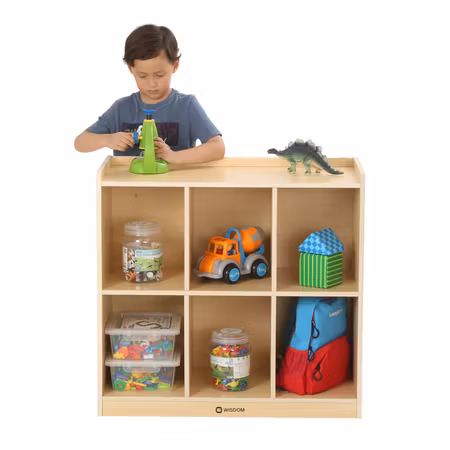 Ryggsäckshylla - 6 fack