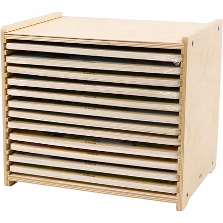 Pusselset 24 bitar, 12-pack m. hylla