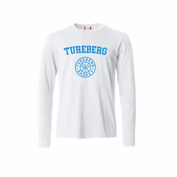 Långärmad T-shirt vit, dam