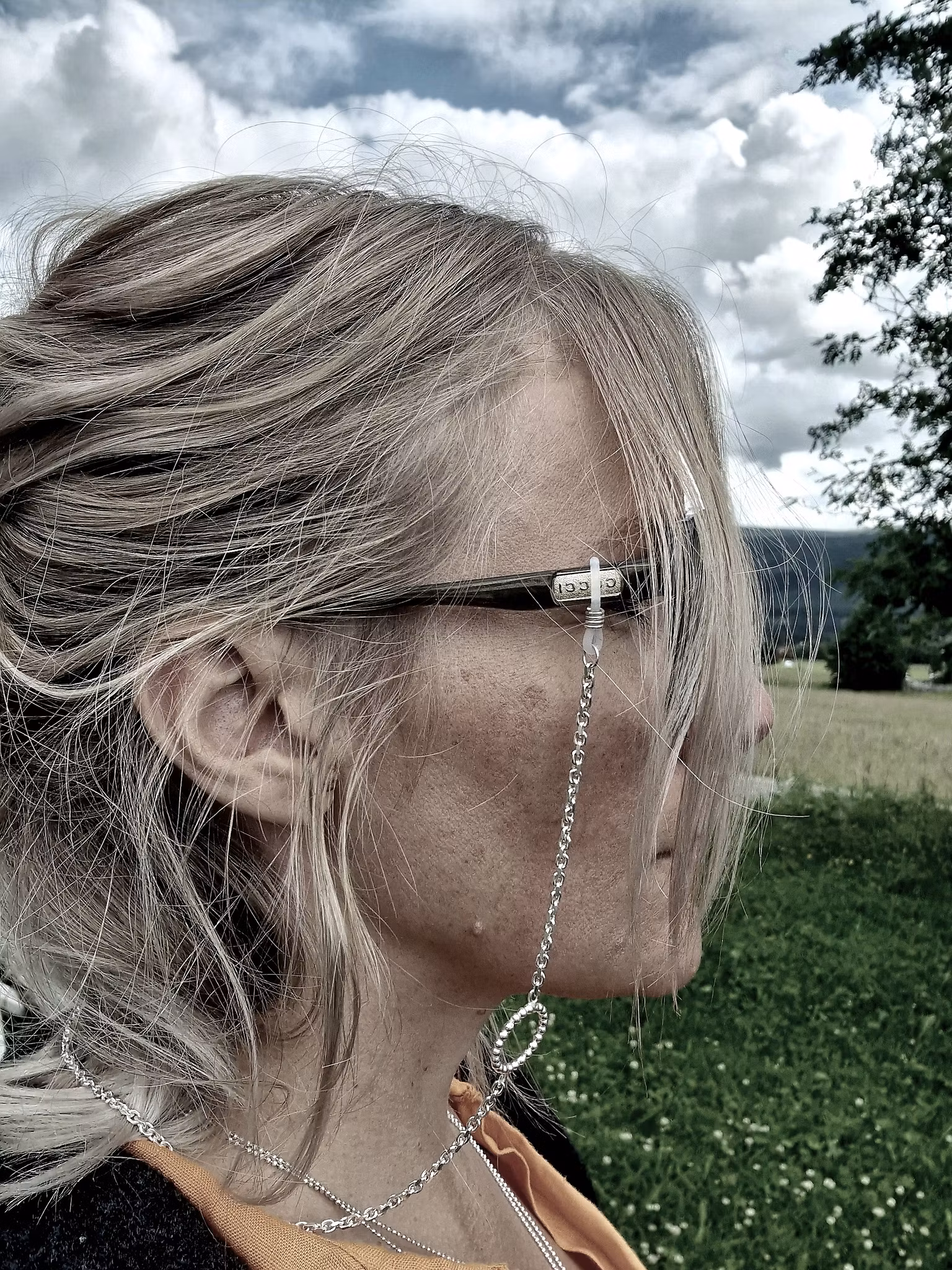 Koll glasögonkedja