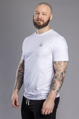 Adaptative Short Sleeve White