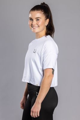 Ethereal Short Sleeve White