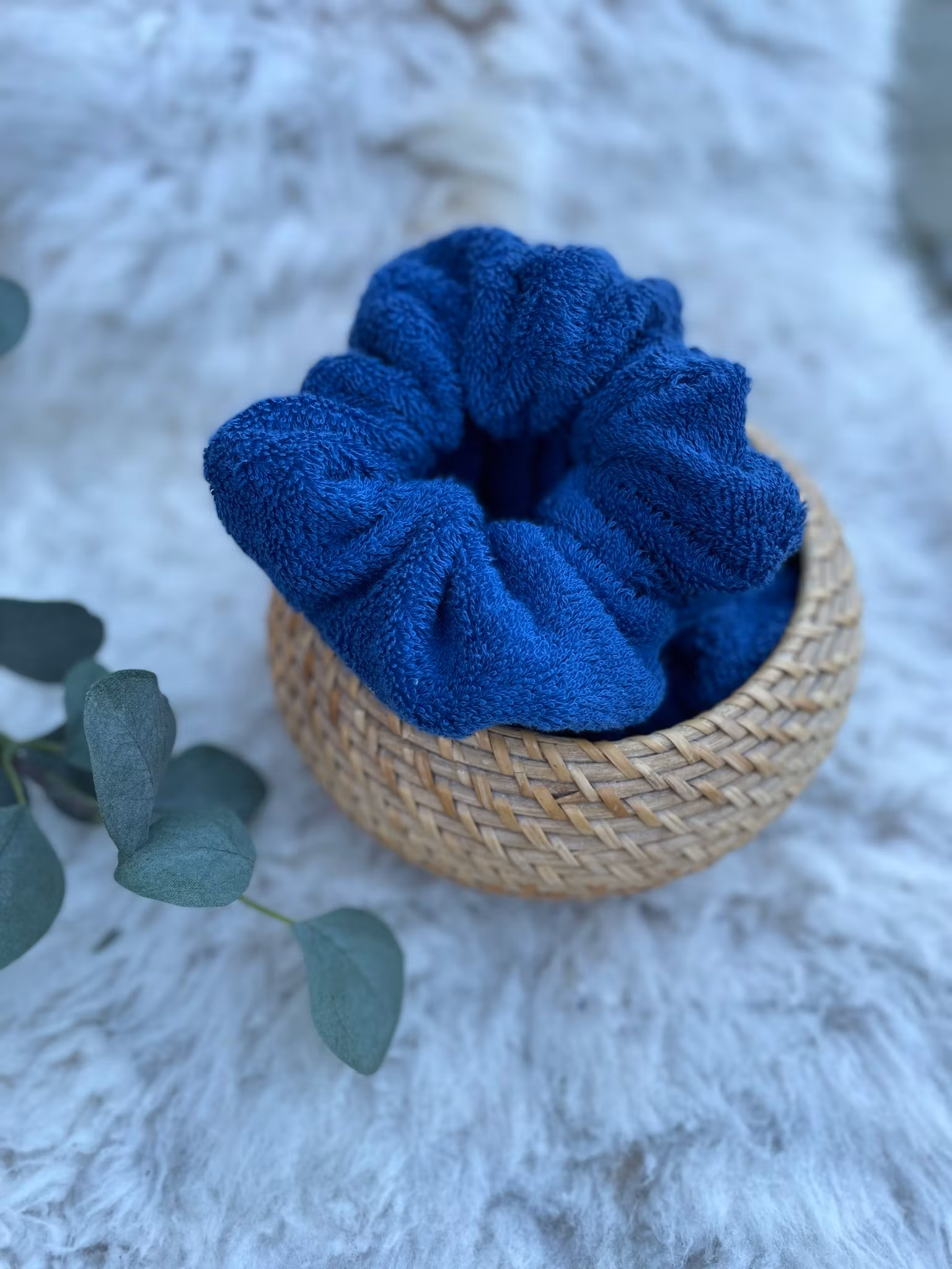 Spa Scrunchie, XL, Blå