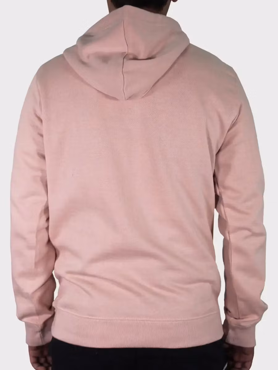 Basic Hoodie, Lys Rosa