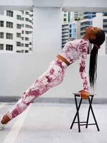 Tie-dye tights, lilla