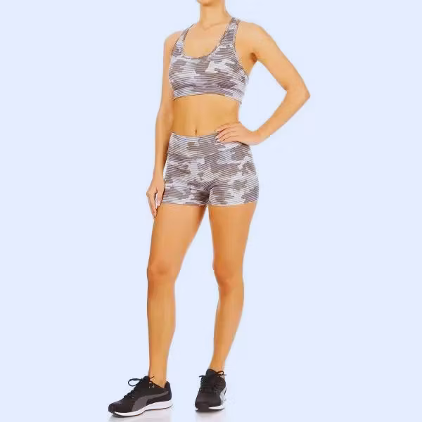 Shorts og topp, Camo