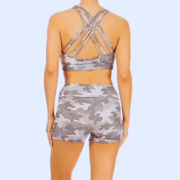 Shorts og topp, Camo